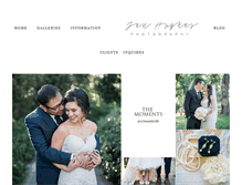 Tablet Screenshot of jenhughesphotography.com
